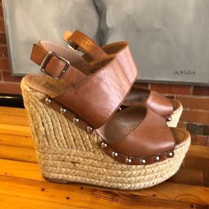 Steve Madden platform wedge sandals